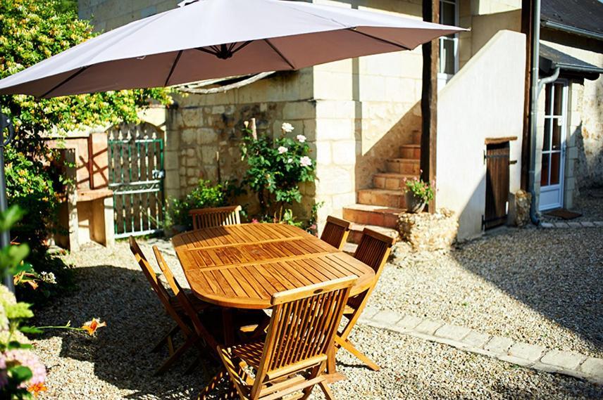 Domaine De La Juranvillerie, Gite Et Chambres D'Hotes Rigny-Ussé Exteriör bild