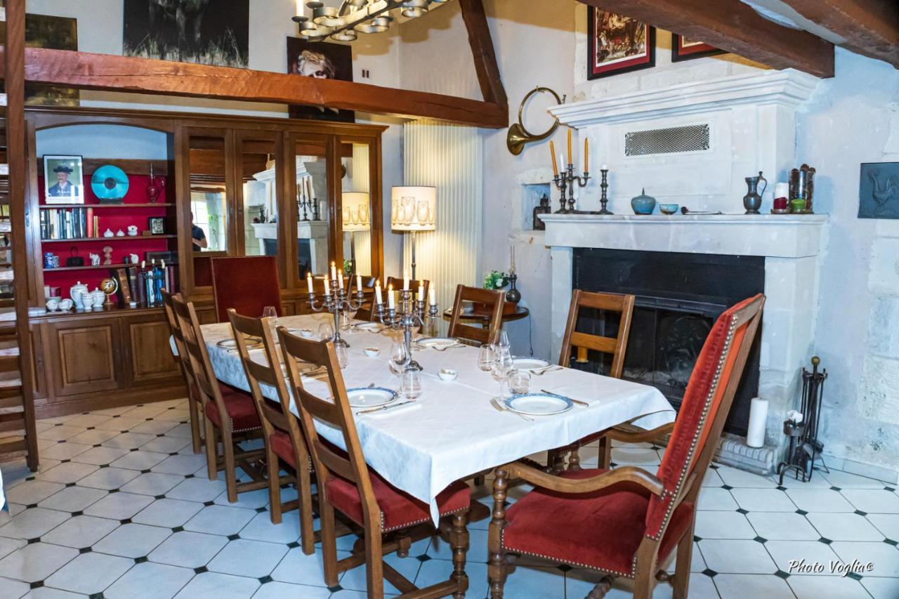 Domaine De La Juranvillerie, Gite Et Chambres D'Hotes Rigny-Ussé Exteriör bild