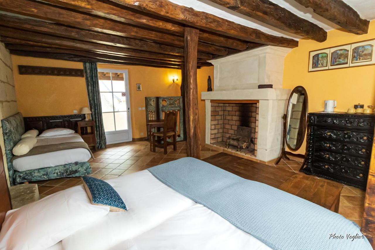 Domaine De La Juranvillerie, Gite Et Chambres D'Hotes Rigny-Ussé Exteriör bild